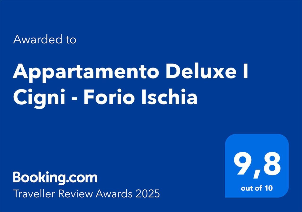 Appartamento Deluxe I Cigni - Forio Искья Экстерьер фото